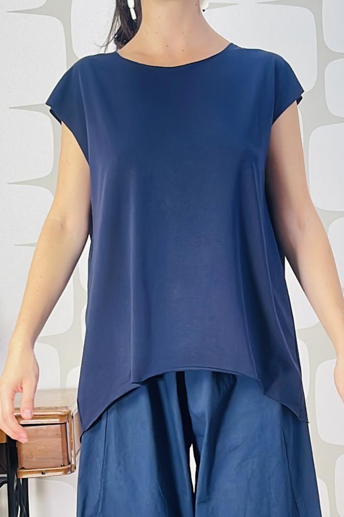 Maglia Avaler sartoriale blu