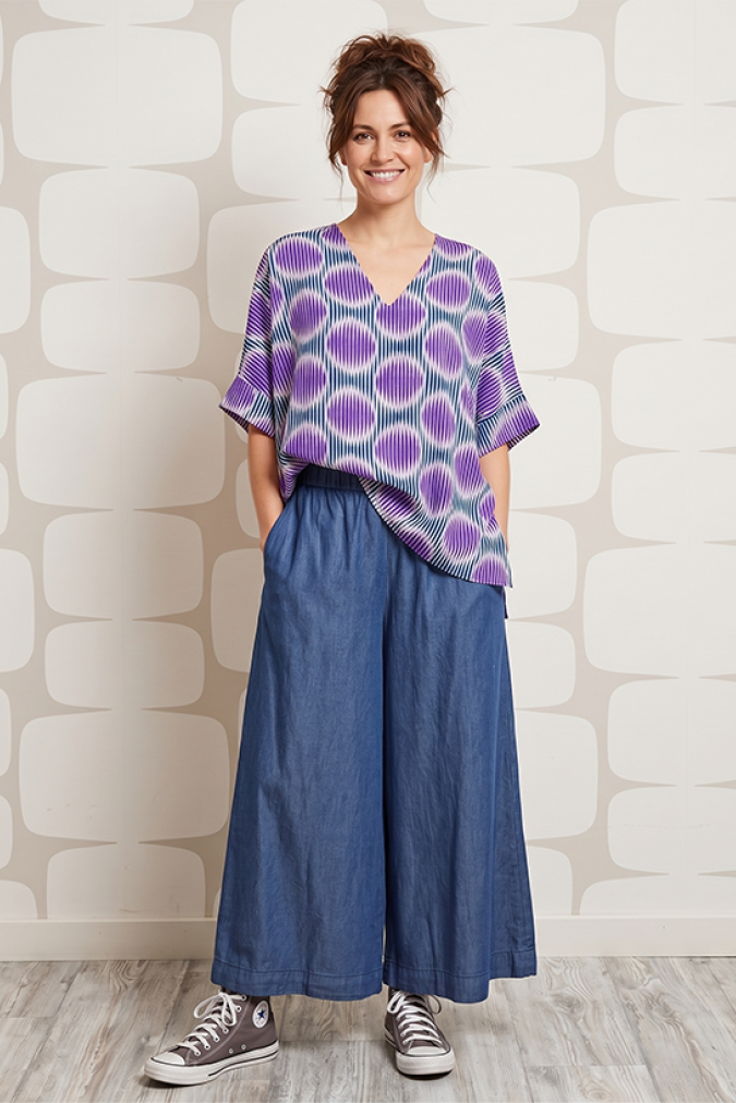OUTFIT Maglia Hexagon sartoriale e Jeans Jane