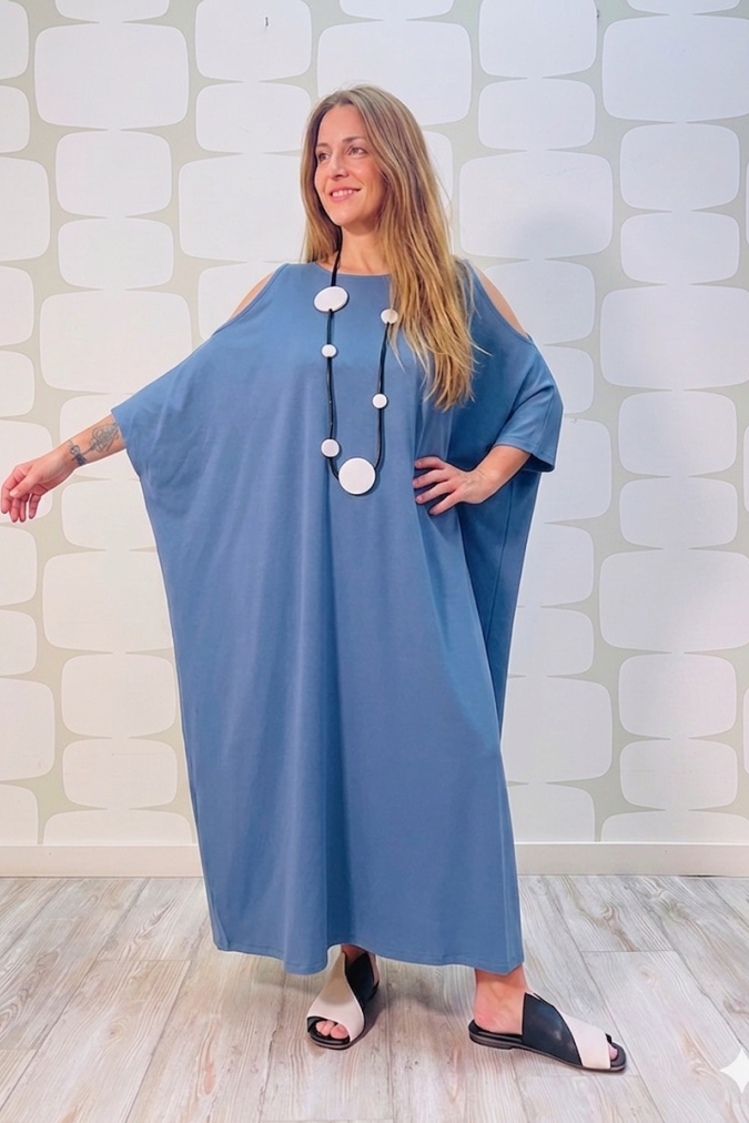 outfit con Abito Octopus sartoriale denim