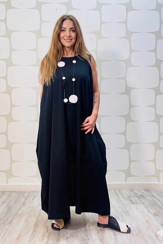 outfit con Abito Octopus sartoriale nero