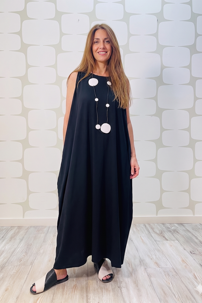 outfit con Abito Octopus sartoriale nero