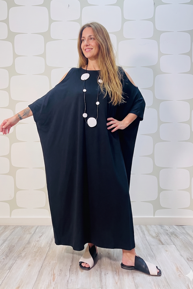 outfit con Abito Octopus sartoriale nero
