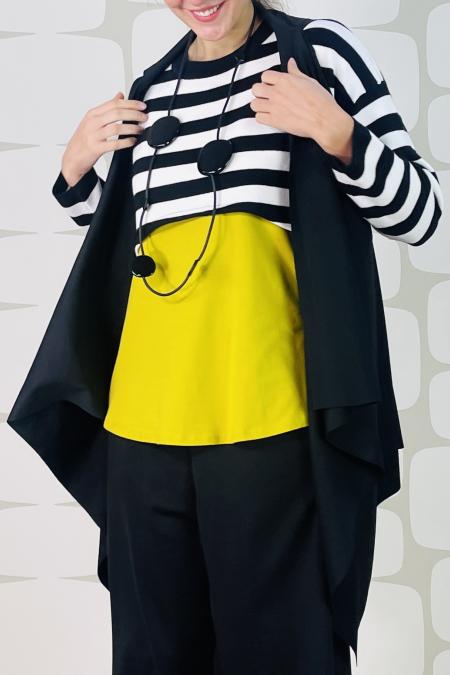 Gilet Jeremie sartoriale nero