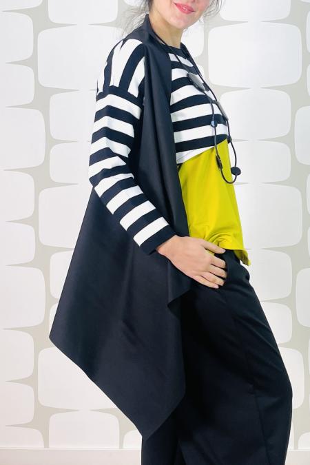 Gilet Jeremie sartoriale nero