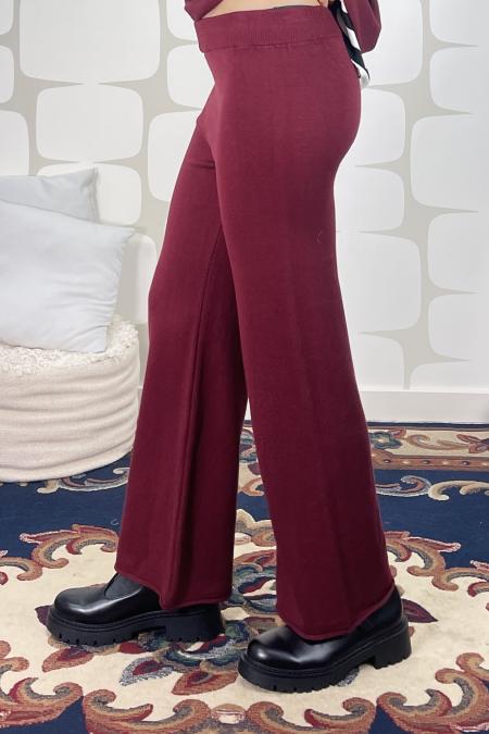 pantalone miso bordeaux fabbrica di giuggiole