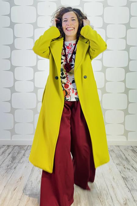 cappotto Yorick lime - fabbrica di giuggiole
